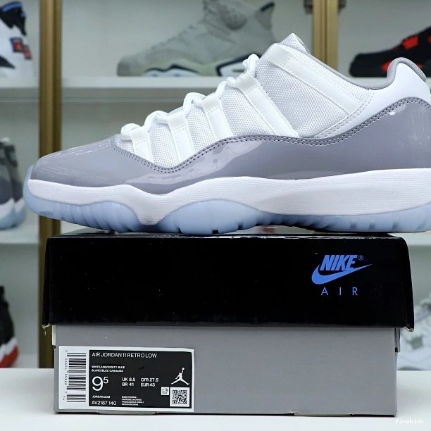 Low Retro Jordan Grey
